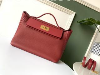 H242412 エルメス バッグ スーパーコピー HERMES 24/24-29 Toga牛革 ハンドバッグ レディース ショルダーバッグ 8色可選択