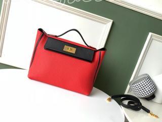 H242416 エルメス バッグ スーパーコピー HERMES 24/24-29 Toga牛革 ハンドバッグ レディース ショルダーバッグ 8色可選択