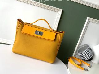 H242418 エルメス バッグ スーパーコピー HERMES 24/24-29 Toga牛革 ハンドバッグ レディース ショルダーバッグ 8色可選択