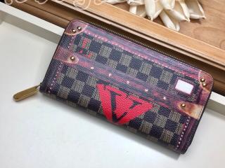 M63490 ルイヴィトン 長財布 コピー 「LOUIS VUITTON」 ジッピー･ウォレット その他キャンバス レディース ラウンドファスナー財布