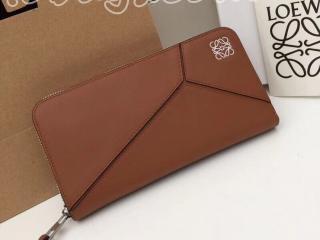 121N30.308 ロエベ パズル 長財布 コピー LOEWE Puzzle ジップアラウンドウォレット レディース ラウンドファスナー財布 10色可選択