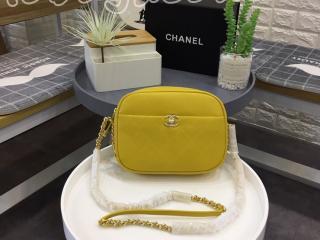 AS0140 Y84157 CH192 CHANEL 実物写真 N級品（原单） シャネル バッグ スーパーコピー ラムスキン カメラ ケース レディース ショルダーバッグ ゴールド金具 5色可選択