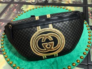 536416 0WDCX 8486 グッチ バッグ スーパーコピー GUCCI 〔ダッパー・ダン〕ベルトバッグ レディース バッグ 3色可選択 ブラック