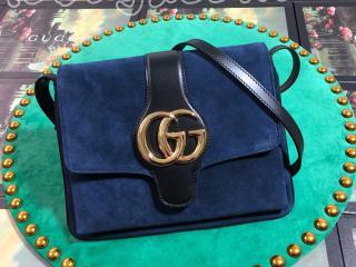 550126 0YNAG 4163 グッチ バッグ コピー GUCCI 〔アリー〕 Arli ミディアム レディース ショルダーバッグ 3色可選択 ダークブルー