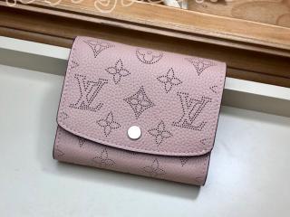 M62541 ルイヴィトン マヒナ 財布 コピー 「LOUIS VUITTON」 ポルトフォイユ・イリス コンパクト レディース 二つ折り財布 4色可選択 マグノリア