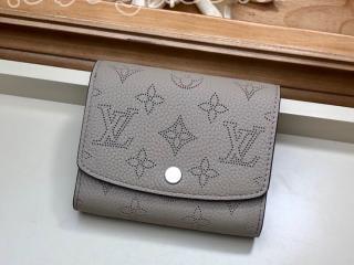 M62542 ルイヴィトン マヒナ 財布 スーパーコピー 「LOUIS VUITTON」 ポルトフォイユ・イリス コンパクト レディース 二つ折り財布 4色可選択 ガレ