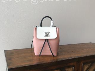 M53195 ルイヴィトン バッグ スーパーコピー 「LOUIS VUITTON」 ロックミー・バックパック MINI レディース バックパック ローズバレーブロンマイトノワール