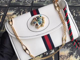 570145 0OLKX 8609 グッチ バッグ スーパーコピー GUCCI Rajah 〔ラジャ〕スモール ショルダーバッグ レディース バッグ 3色可選択 ホワイト