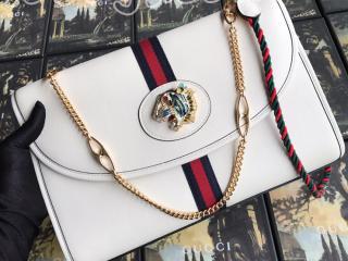 564697 0OLKX 8609 グッチ バッグ スーパーコピー GUCCI Rajah 〔ラジャ〕ミディアムショルダーバッグ レディース バッグ 3色可選択 ホワイト