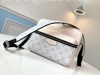 M30243 ルイヴィトン タイガ バッグ スーパーコピー 「LOUIS VUITTON」 アウトドア・メッセンジャー PM モノグラム･エクリプス メンズ ショルダーバッグ 5色可選択 ブロン