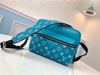 M30241 ルイヴィトン タイガ バッグ コピー 「LOUIS VUITTON」 アウトドア・メッセンジャー PM モノグラム･エクリプス メンズ ショルダーバッグ 5色可選択 ヴェール