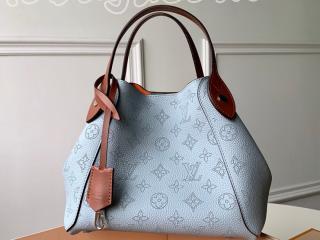 M52975 ルイヴィトン マヒナ バッグ スーパーコピー 「LOUIS VUITTON」 ヒナ PM トートバッグ ヴィトン レディース ショルダーバッグ 4色可選択 ブルー ホライゾン パンプキン