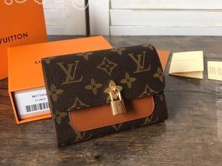 M67504 ルイヴィトン モノグラム 財布 スーパーコピー 「LOUIS VUITTON」 ポルトフォイユ・フラワー コンパクト ヴィトン レディース 三つ折り財布 3色可選択 キャラメル