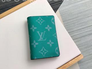 M30319 ルイヴィトン タイガ 財布 コピー 「LOUIS VUITTON」 オーガナイザー・ドゥ ポッシュ モノグラム メンズ 二つ折り財布 3色可選択 ヴェール