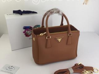 PR2316-6-S プラダ バッグ コピー PRADA SAFFIANO ハンドバッグ レディース ショルダーバッグ ゴールド金具 7色可選択