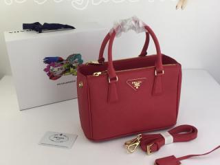 PR2316-7-S プラダ バッグ スーパーコピー PRADA SAFFIANO ハンドバッグ レディース ショルダーバッグ ゴールド金具 7色可選択