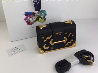 PR3201-1-S プラダ バッグ コピー PRADA カイエ レディース ショルダーバッグ ゴールド金具 4色可選択