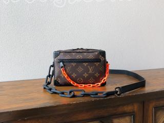 M44480 ルイヴィトン モノグラム バッグ スーパーコピー 「LOUIS VUITTON」 ミニ・ソフトトランク メンズ ショルダーバッグ