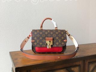 M44548 ルイヴィトン モノグラム バッグ スーパーコピー 「LOUIS VUITTON」 ヴォジラール PM ハンドバッグ レディース ショルダーバッグ 3色可選択 コクリコ