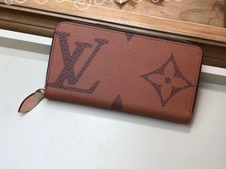 M67687 ルイヴィトン ジャイアント・モノグラム 長財布 スーパーコピー 「LOUIS VUITTON」 ジッピー・ウォレット レディース ラウンドファスナー財布