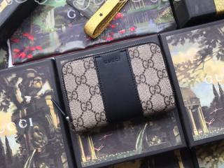 451242 KGDHN 9769 グッチ 財布 コピー GUCCI GGスプリーム カード＆コインケース メンズ ラウンドファスナー財布