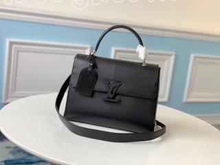 M53691 ルイヴィトン エピ バッグ コピー 「LOUIS VUITTON」 グルネル MM ハンドバッグ レディース ショルダーバッグ 2色可選択 ノワール