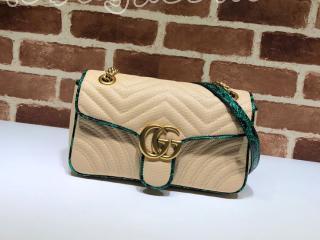 443497 GZ6AE 9574 グッチ バッグ スーパーコピー GUCCI GG Marmont 〔GGマーモント〕オンライン限定 ストロー スモール レディース ショルダーバッグ ベージュ ラフィア