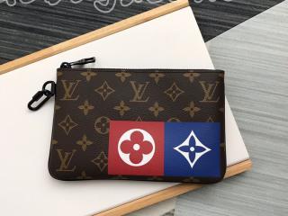 M67814 ルイヴィトン モノグラム 財布 コピー 「LOUIS VUITTON」 ジップド・ポーチ MM メンズ ラウンドファスナー財布