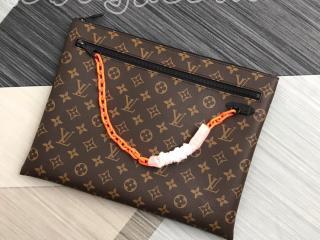 M44484 ルイヴィトン モノグラム･プリント 財布 スーパーコピー 「LOUIS VUITTON」 ポシェット・A4 メンズ クラッチバッグ