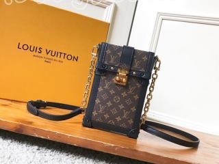 M63913 ルイヴィトン モノグラム 財布 スーパーコピー 「LOUIS VUITTON」 ポシェット・トランク ヴェルティカル レディース 財布