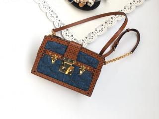 M55047 ルイヴィトン バッグ コピー 「LOUIS VUITTON」 トランククラッチ レディース ショルダーバッグ