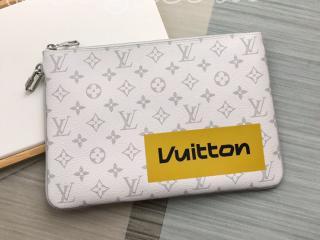 M68310 ルイヴィトン モノグラム バッグ コピー 「LOUIS VUITTON」 ジップド・ポーチ GM メンズ クラッチバッグ