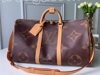 M44739 ルイヴィトン モノグラム・リバース バッグ コピー 「LOUIS VUITTON」 キーポル・バンドリエール 50 レディース ボストンバッグ