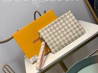 N60253 ルイヴィトン ダミエ・アズール 財布 スーパーコピー 「LOUIS VUITTON」 シティ・ポシェット レディース ラウンドファスナー財布