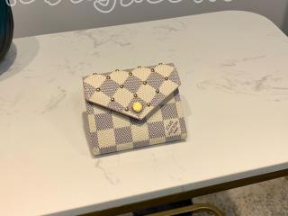 N60251 ルイヴィトン ダミエ・アズール 財布 スーパーコピー 「LOUIS VUITTON」 ポルトフォイユ・ゾエ レディース 三つ折り財布