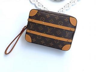 M44779 ルイヴィトン モノグラム バッグ スーパーコピー 「LOUIS VUITTON」 ソフトトランク・ポッシュ メンズ クラッチバッグ