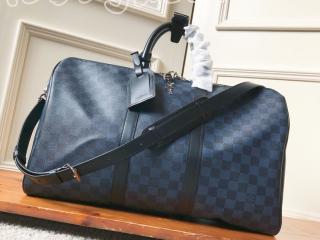 N41349 ルイヴィトン ダミエ・コバルト バッグ コピー 「LOUIS VUITTON」 キーポル・バンドリエール 45 メンズ ボストンバッグ