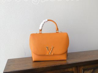 M55214 ルイヴィトン バッグ コピー 「LOUIS VUITTON」 ヴォルタ ハンドバッグ レディース ショルダーバッグ カーフレザー サフラン