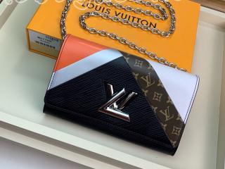 M67798 ルイヴィトン エピ 財布 コピー 「LOUIS VUITTON」 ポルトフォイユ･ツイスト チェーン レディース 二つ折り財布