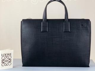 337.62.S50-1 ロエベ バッグ コピー LOEWE Goya Simple Briefcase ゴヤ Sシンプルブリーフケース メンズ ショルダーバッグ 4色可選択 ブラック