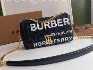 Lola23 バーバリー バッグ コピー BURBERRY ホースフェリー キルティングチェックローラバッグ レディース ショルダーバッグ