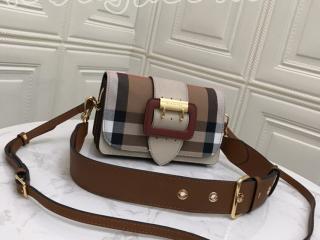 40600211-4 バーバリー バッグ コピー BURBERRY Small Buckle Bag レディース ショルダーバッグ 4色可選択