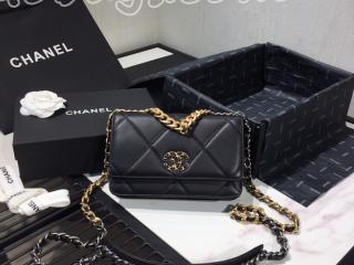 AP0957 B01564 94305 シャネル バッグ スーパーコピー CHANEL 19 チェーンウォレット ゴートスキン レディース ショルダーバッグ 5色可選択