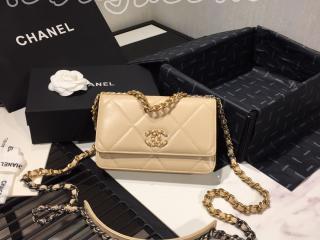 AP0957 B01564 CH561 シャネル バッグ コピー CHANEL 19 チェーンウォレット ゴートスキン レディース ショルダーバッグ 5色可選択