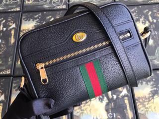 517350 DJ2DG 1060 グッチ バッグ スーパーコピー GUCCI 〔オフィディア〕ミニバッグ レディース ショルダーバッグ 2色可選択 ブラック レザー