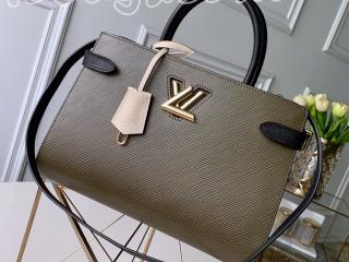 M53726 ルイヴィトン エピ バッグ スーパーコピー 「LOUIS VUITTON」 ツイスト・トート レディース ショルダーバッグ 7色可選択 カーキ・クレーム・ノワール