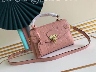 M53942 ルイヴィトン モノグラム・アンプラント バッグ コピー 「LOUIS VUITTON」 ジョルジュ BB  ハンドバッグ レディース ショルダーバッグ 3色可選択 ローズプードル