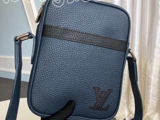 M55168 ルイヴィトン トリヨン バッグ スーパーコピー 「LOUIS VUITTON」 ダヌーヴ PM NM メンズ ショルダーバッグ 2色可選択 ネイビー