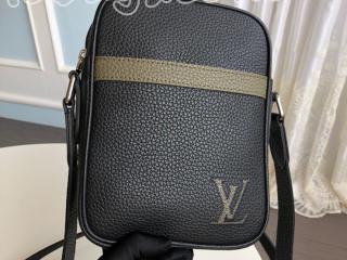 M55164 ルイヴィトン トリヨン バッグ コピー 「LOUIS VUITTON」 ダヌーヴ PM NM メンズ ショルダーバッグ 2色可選択 ノワール