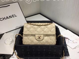 AS1202 B01474 CH701 シャネル バッグ コピー CHANEL ラムスキン & コスチューム パール フラップ バッグ レディース ショルダーバッグ 5色可選択